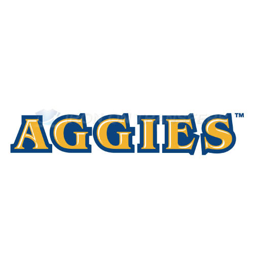 North Carolina A T Aggies Logo T-shirts Iron On Transfers N5476 - Click Image to Close